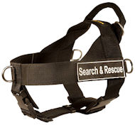 SAR Harness for Great Dane-Search&Rescue NYLON DOG HARNESS SAR Harness for Great Dane-Search&Rescue NYLON DOG HARNESS