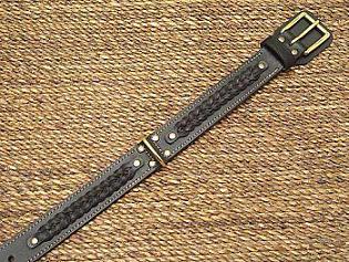 leather dog collar for Great Dane