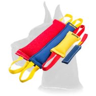 Ultimate Set of French Linen Bite Tugs for Great Dane Training Ultimate Set of French Linen Bite Tugs for Great Dane Training