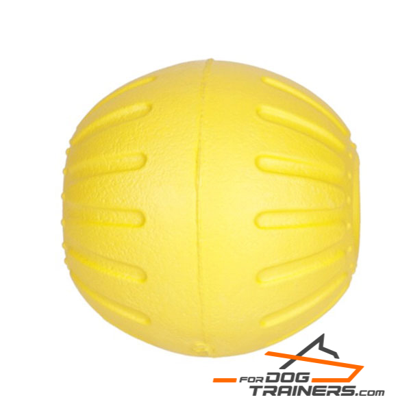 Durable Yellow Ball for Dog training